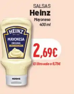 Hiperber HEINZ Salsas mayonesa oferta