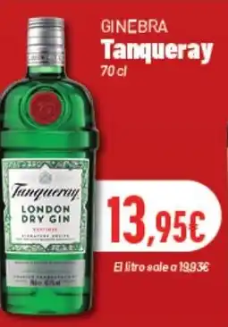 Hiperber TANQUERAY Ginebra oferta