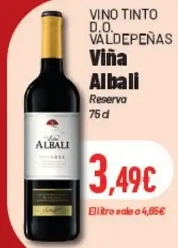 Hiperber VINA ALBALI Vino tinto d.o. valdepeñas oferta