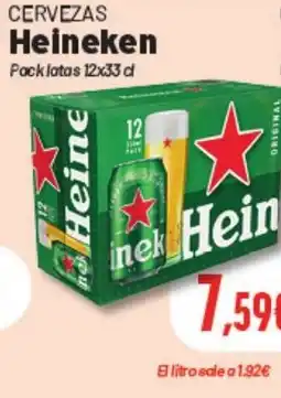 Hiperber HEINEKEN Cervezas oferta