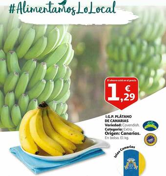 Alcampo I.g.p. Plátano De Canarias oferta