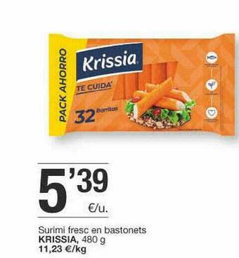 BonpreuEsclat Surimi Fresc En Bastonets Krissia oferta