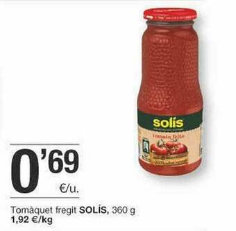 BonpreuEsclat Tomàquet Fregit Solís oferta