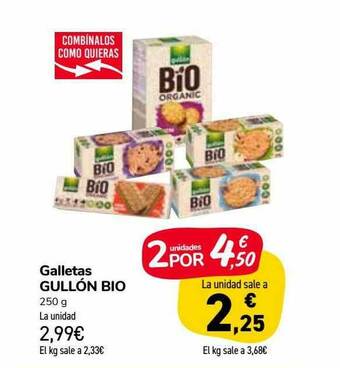 Carrefour Market Galletas Gullón Bio oferta