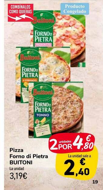 Carrefour Market Pizza Forno Di Pietra Buitoni oferta