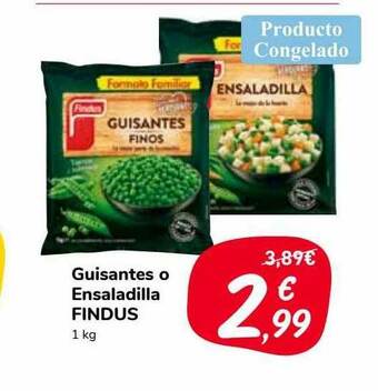 Carrefour Market Guisantes O Ensaladilla Findus oferta