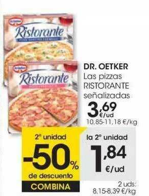 Eroski Dr Oetker Las Pizzas Ristorante oferta