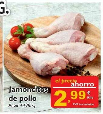 Supermercados La Despensa Jamoncitos De Pollo oferta