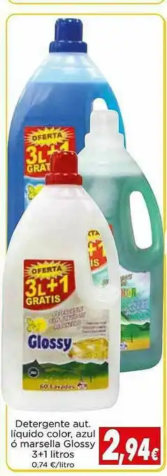 Proxi Detergente Aut Líquido Color, Azul ó Marsella Glossy oferta