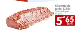 Supermercados Bip Bip Chuletero de cerdo oferta