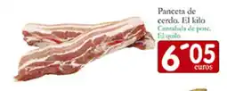Supermercados Bip Bip Panceta de cerdo oferta