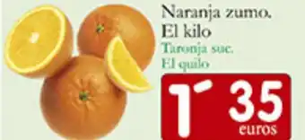 Naranja zumo