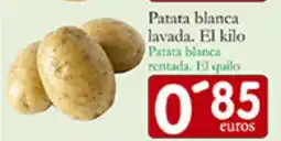 Supermercados Bip Bip Patata blanca lavada oferta