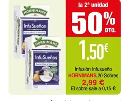 mYm supermercados Hornimans Infusión Infusueño oferta