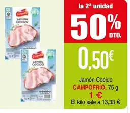 mYm supermercados Campofrío Jamón Cocido oferta