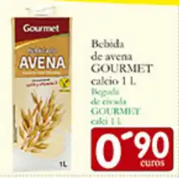 Supermercados Bip Bip GOURMET Bebida de avena calcio oferta