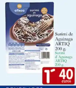 Supermercados Bip Bip ARTIQ Surimi de Aguinaga oferta