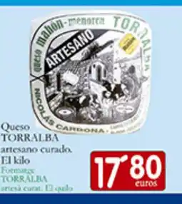Supermercados Bip Bip TORRALBA Queso artesano curado oferta