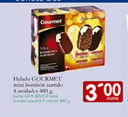 Supermercados Bip Bip GOURMET Helado mini bombón surtido oferta