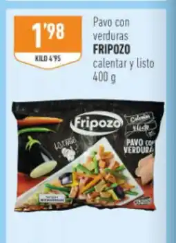Supermercados Deza FRIPOZO Pavo con verduras calentar y listo oferta