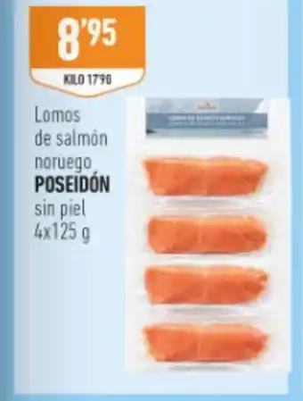 Supermercados Deza POSEIDON Lomos de salmón noruego oferta