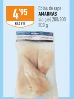 Supermercados Deza AMARRAS Colas de rape sin piel 200/300 oferta