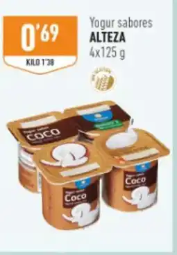 Supermercados Deza ALTEZA Yogur sabores oferta