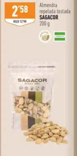 Supermercados Deza SAGACOR Almendra repelada tostada oferta