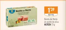 Supermercados Deza ALTEZA Bonito del Norte en aceite de oliva oferta