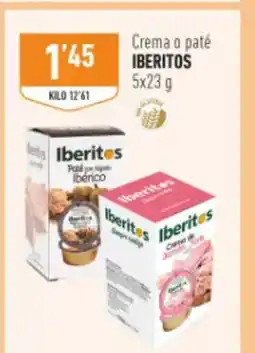 Supermercados Deza IBERITOS Crema o paté oferta