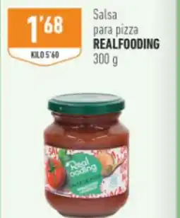 Supermercados Deza REALFOODING Salsa para pizza oferta