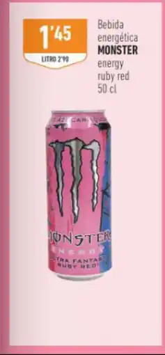 Supermercados Deza MONSTER Bebida energética oferta