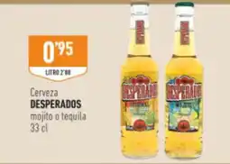 Supermercados Deza DESPERADOS Cerveza mojito o tequila oferta