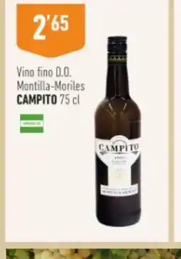 Supermercados Deza CAMPITO Vino fino D.O. Montilla-Moriles oferta
