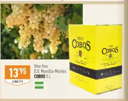 Supermercados Deza COBOS Vino fino D.0. Montilla-Moriles oferta