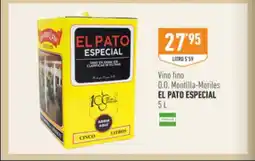 Supermercados Deza EL PATO ESPECIAL Vino fino D.O. Montilla-Moriles oferta