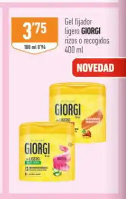 Supermercados Deza GIORGI Gel fijador ligero rizos o recogidos oferta
