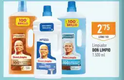 Supermercados Deza DON LIMPIO Limpiador oferta