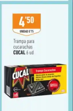 Supermercados Deza CUCAL Trampa para cucarachas oferta
