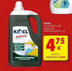 CashDiplo KIDEL Lavavajillas manual profesional oferta