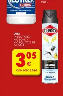 CashDiplo ORO Insecticida moscas y mosquitos sin olor oferta