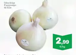 Sorli Ceba dolça Fuencampo de Xile oferta