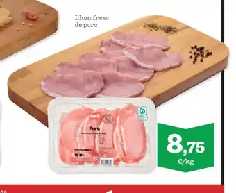 Sorli Llom fresc de porc oferta