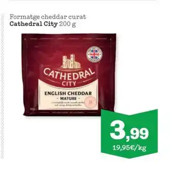 Sorli CATHEDRAL CITY Formatge cheddar curat oferta