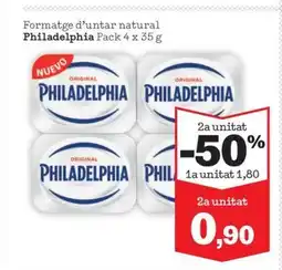 Sorli PHILADELPHIA Formatge d'untar natural oferta