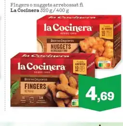 Sorli LA COCINERA Fingers o nuggets arrebossat fi oferta