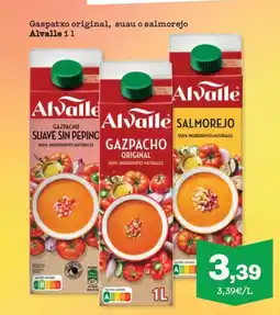 Sorli ALVALLE Gaspatxo original, suau o salmorejo oferta