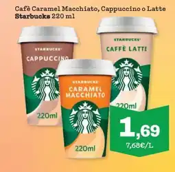 Sorli STARBUCKS Cafè Caramel Macchiato, Cappuccino o Latte oferta