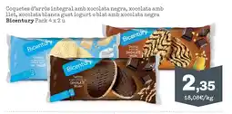Sorli BICENTURY Coquetes d'arròs integral amb xocolata negra, xocolata amb llet, xocolata blanca gust iogurt o blat amb xocolata oferta