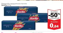 Sorli BARILLA Espaguetis, espaguetonis o bavette oferta